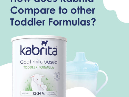 How does Kabrita compare to leading US toddler formulas?