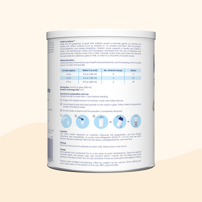 Kabrita Goat Milk-Based Junior Nutrition