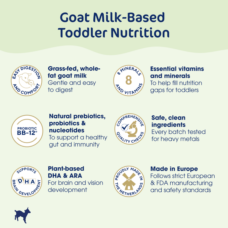 Kabrita Goat Milk-Based Toddler Nutrition