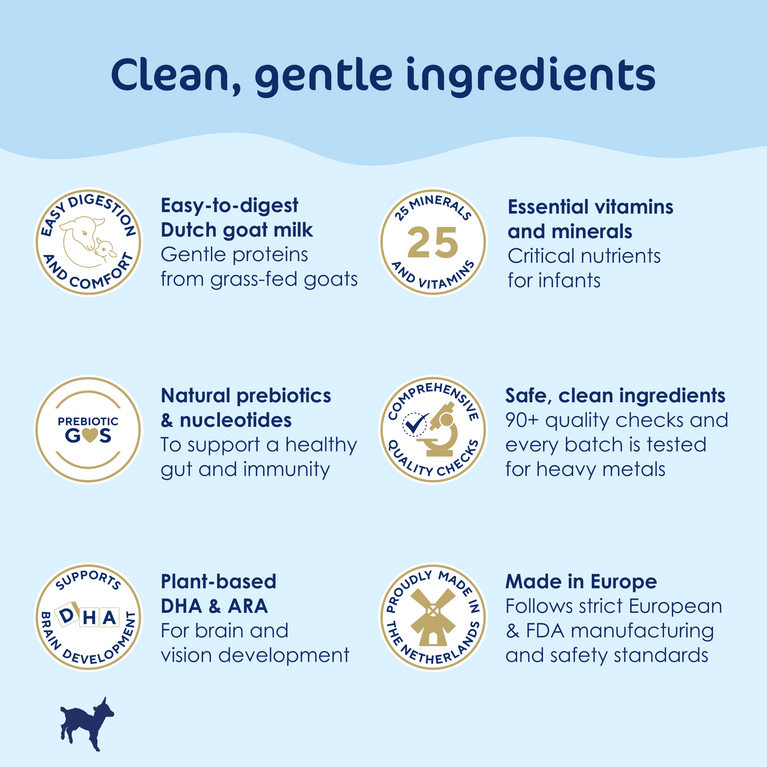 The Easiest Way To Try Kabrita | Gentle Start Bundle- Goat Milk-Based Infant Formula