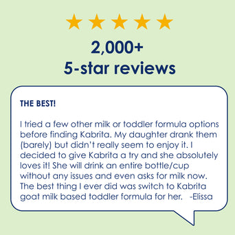 Kabrita Goat Milk-Based Toddler Nutrition Kabrita Goat Milk-Based Toddler Nutrition