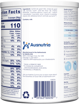 Kabrita Goat Milk-Based Junior Nutrition Kabrita Goat Milk-Based Junior Nutrition