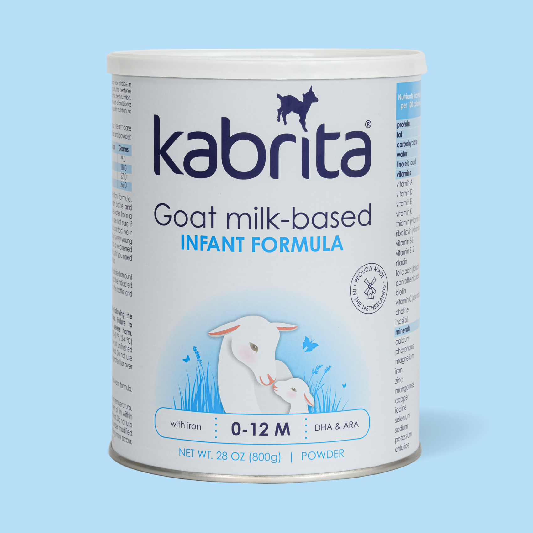 Goat Milk Infant Formula | Goat Milk Formula - Kabrita USA