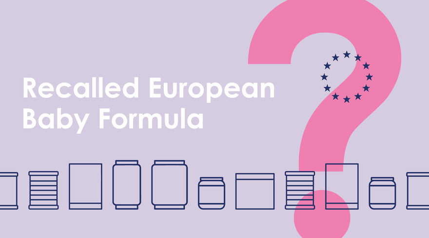 Recalled European Baby Formula