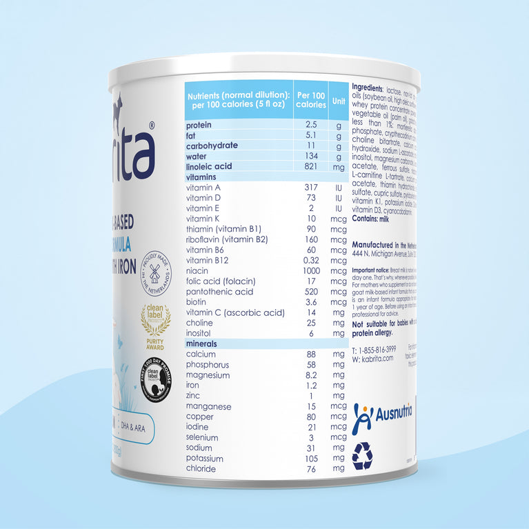 Gentle Start Bundle: Kabrita Goat Milk-Based Infant Formula