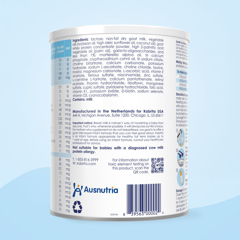 Gentle Start Bundle: Kabrita Goat Milk-Based Infant Formula