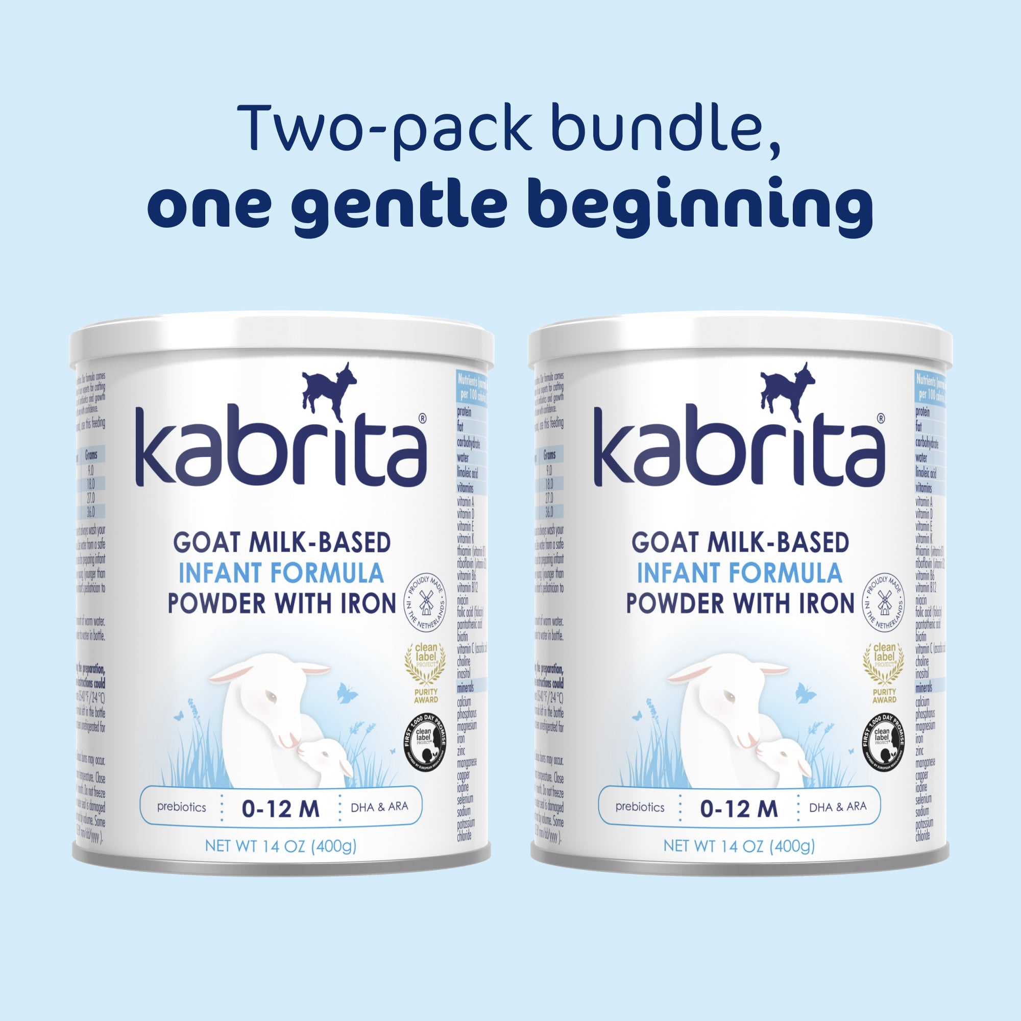 Trial Bundle - Kabrita Goat Milk-Based Infant Formula