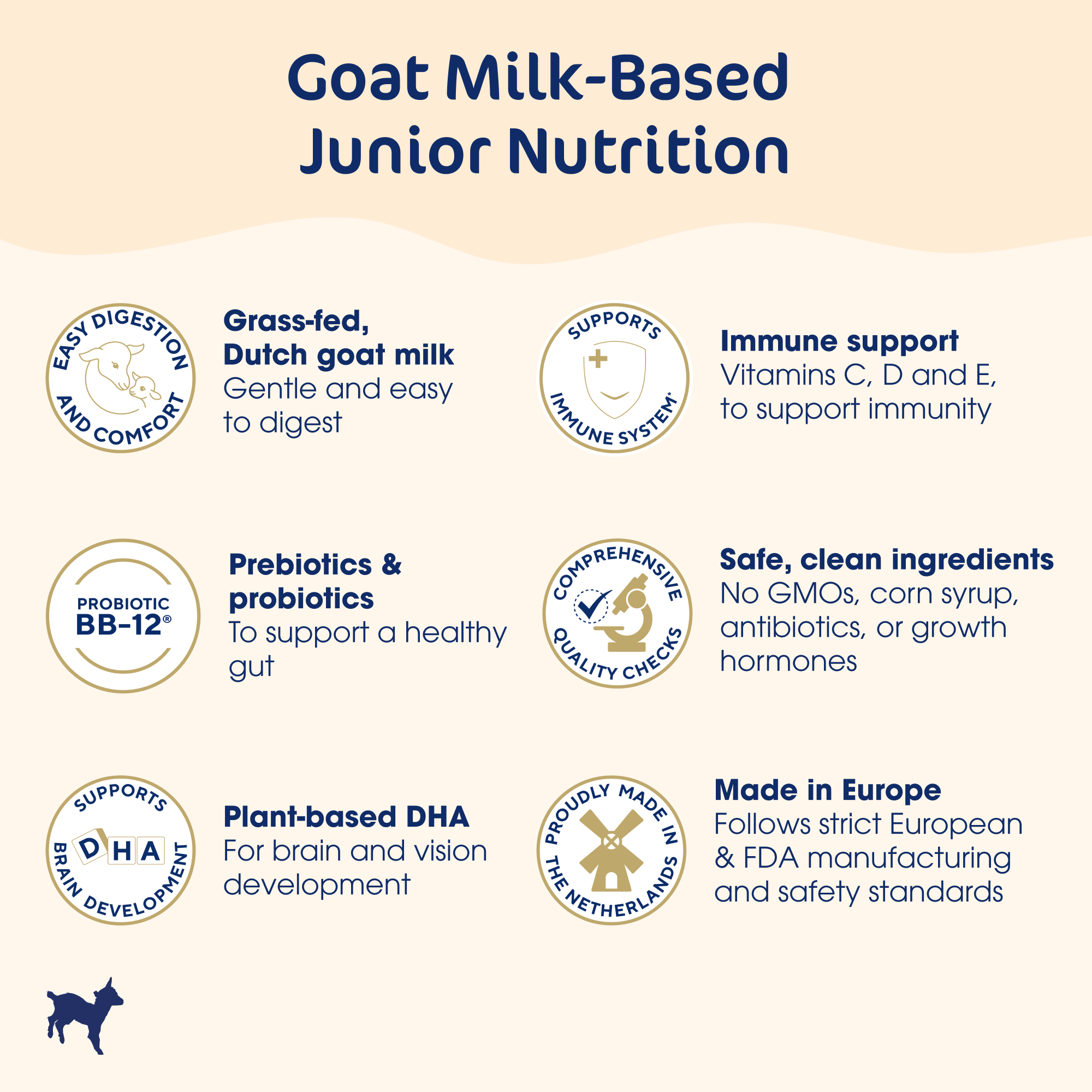 Kabrita Goat Milk-Based Junior Nutrition