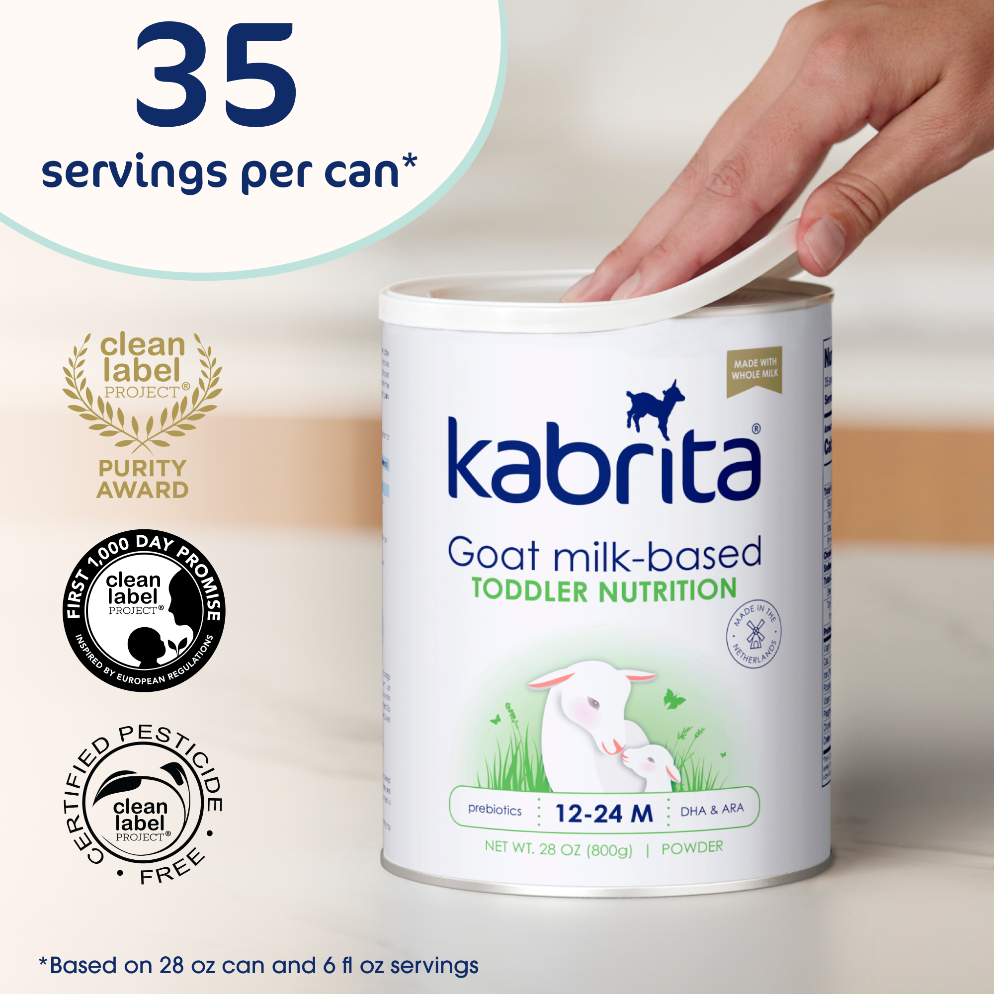 Kabrita Goat Milk-Based Toddler Nutrition