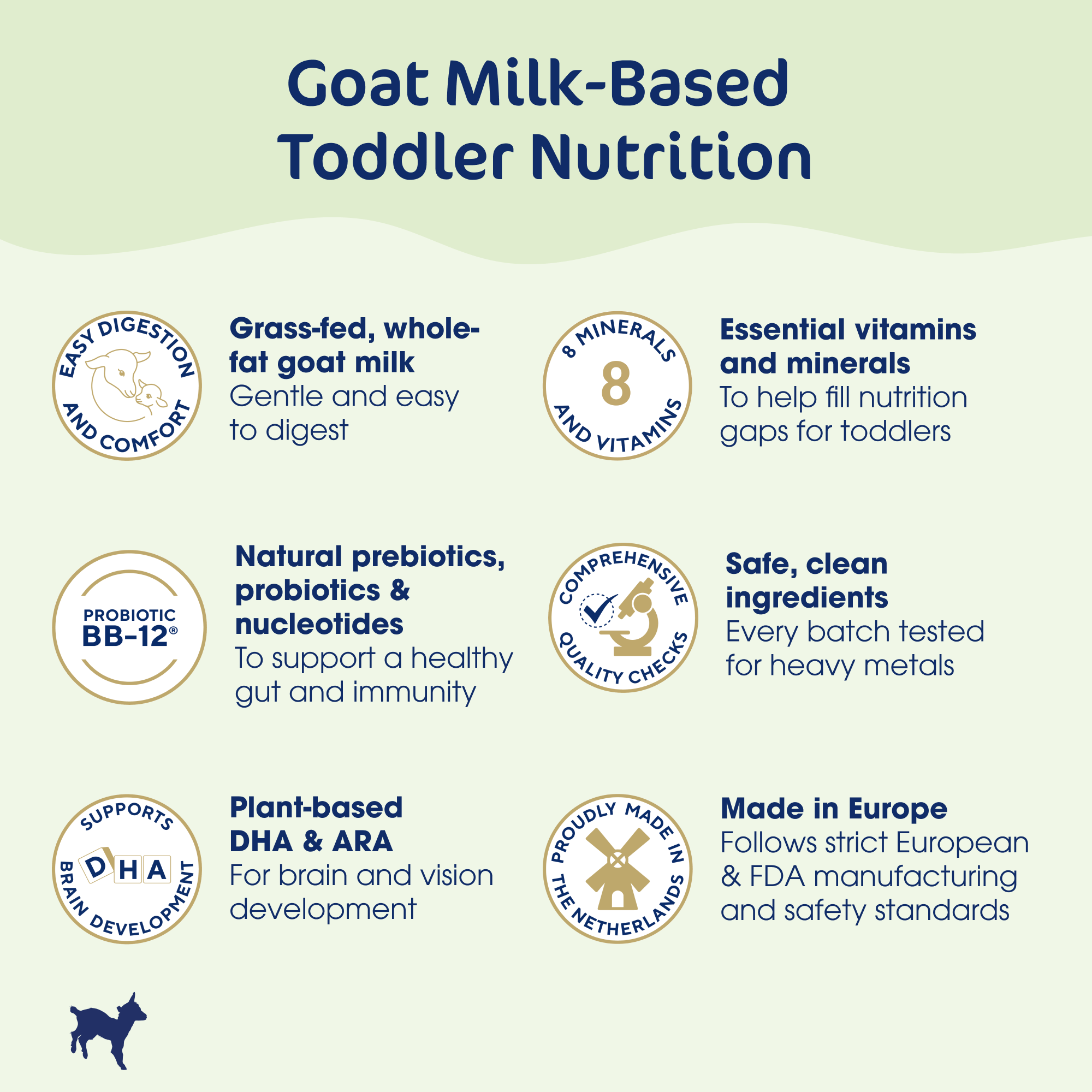 Kabrita Goat Milk-Based Toddler Nutrition