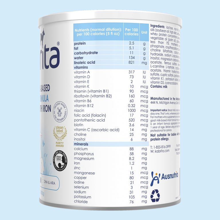 Kabrita Goat Milk-Based Infant Formula