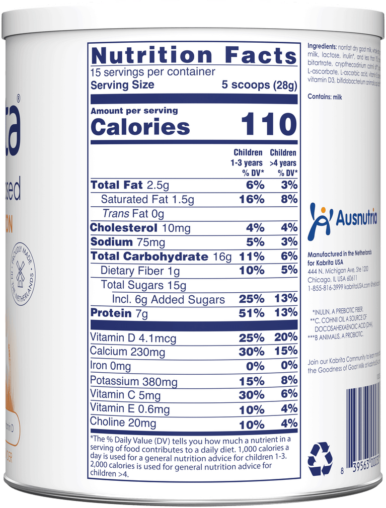 Junior Nutrition Goat Milk