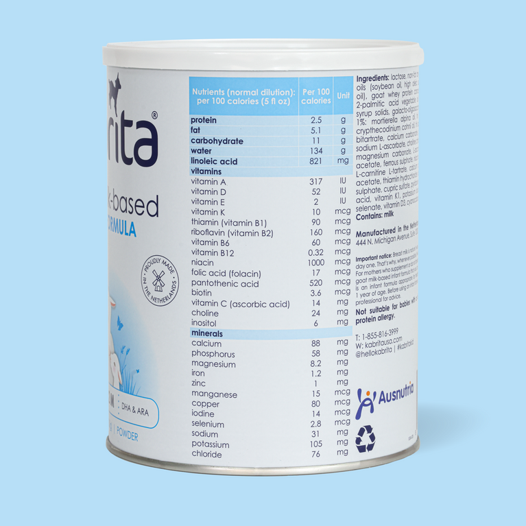 Goat Milk Infant Formula